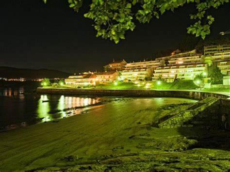 Albergue De Peregrinos Playa Quenxe Corcubión Exterior foto